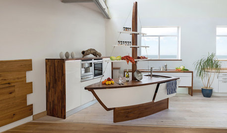 Cook up a Quirky Kitchen With an Unconventional Island
