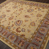 Gold Grey Color Hand Tufted Persian Rug, 8'x10'