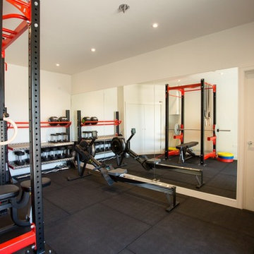 Garage Conversion to Create a Home Gym & Separate Storage Room