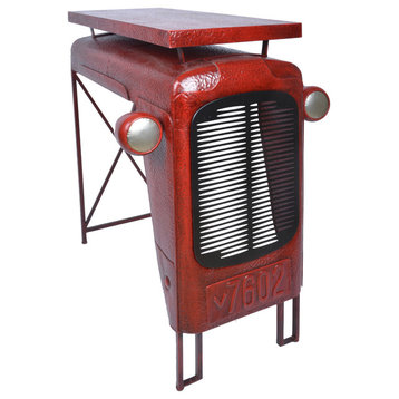 Industrial Heritage Red Tractor Table