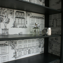 relooking d' un vaisselier 2 corps vitr&eacute; - China Cabinets And Hutches