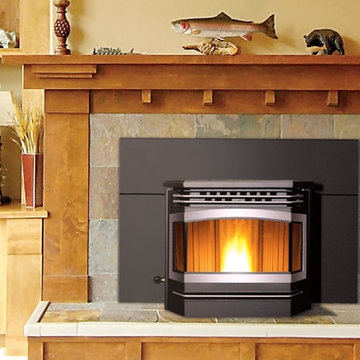 Meridian Pellet Fireplace Insert