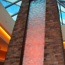 Glass Water Features
