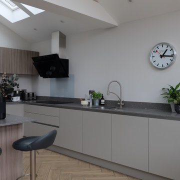 Open plan kitchen design and supply
