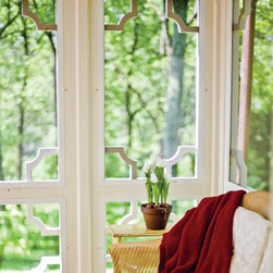 Vixen Hill Cedar Products - Retrofit Porch Enclosure - Interior view - Products