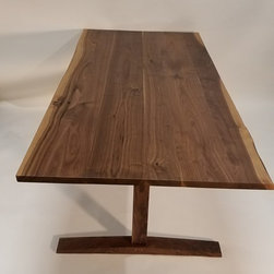 Walnut Trestle Table - Dining Tables