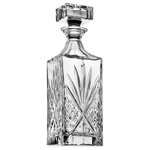 Godinger - Dublin Whiskey Decanter 750ml - Our Dublin collection is a celebration of the long history of crystal cut glass. The elegant paired with a brilliant-cut pattern creates special pieces that are timeless in design and refined additions to your home.