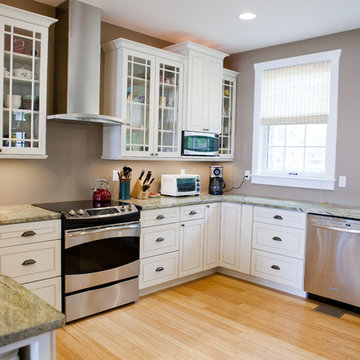 Kraftmaid Kitchen - Mixed Color Countertop