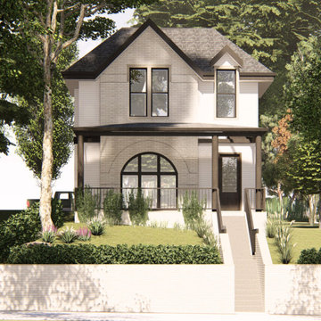 New single family home in historic district