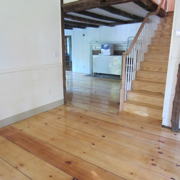 WATER MILL ANTIQUE EASTERN WHITE PINE FLOOR REVIVED!