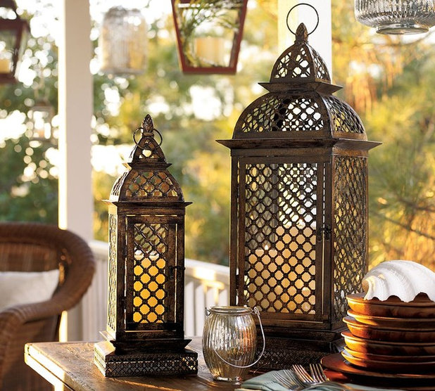 Eclectic Candleholders by Pottery Barn