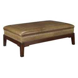 Hickory Chair Ottomans and Benches - Footstools And Ottomans