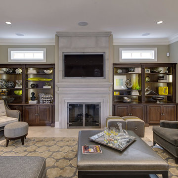 Contemporary Family Room