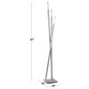 Icicle Modern Floor Lamp, Antique Metal, Stainless Steel