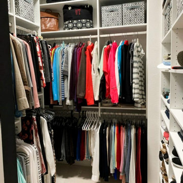 Before and After Master walk-in