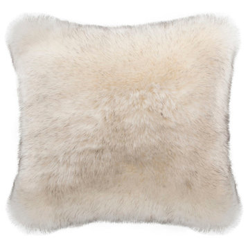 Coco Tips Pillow - Taupe