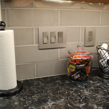 Quad Cities Kitchen Remodel with Great Storage and Maple Cabinets