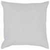 Kosas Home Steam 26x26" Transitional Fabric Throw Pillow in Ivory/Blue