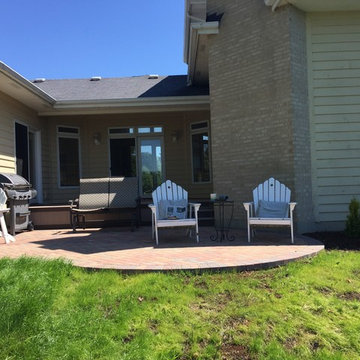 Deck and Patio Combination in Sugar Grove, IL