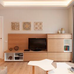 Mueble TV  | Reforma de piso en Poblenou (Barcelona) - Living Room Furniture