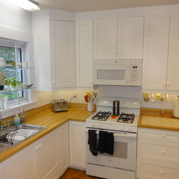 Butcher block kitchen