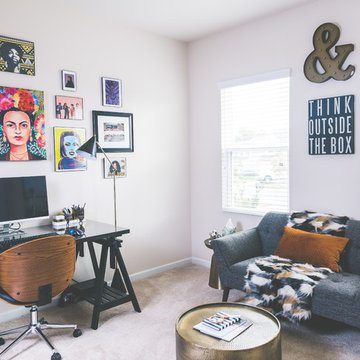 Cool Home Office for a Designer
