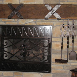 Rombos Firescreen Inset - Fireplace Screens