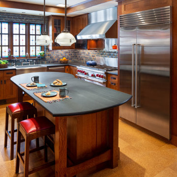 Mt. Lebanon Craftsman Kitchen