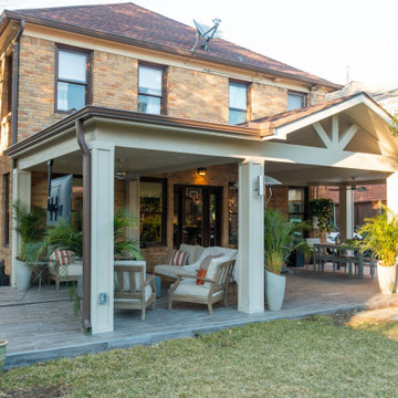 Older home gets a revitalizing patio cover