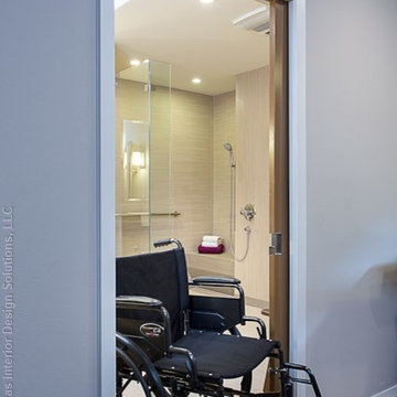 accessible, barrier free, aging-in-place, universal design bathroom remodel