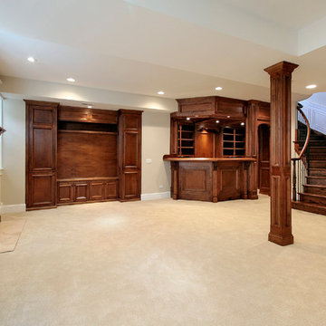 Finished basement carpet