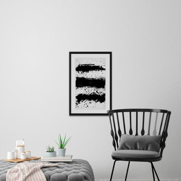 "Continuation" Framed Painting Print