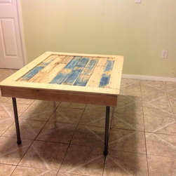 Reclaimed Modern Rustic Pallet Coffee Table - Coffee Tables