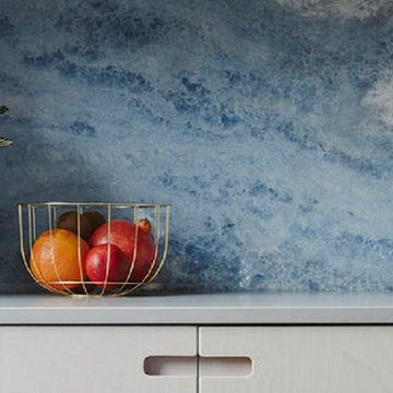 Blue Calcite Quartzite Splashbacks