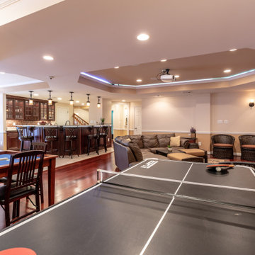 Sublime and Valuable Memories with a New Basement Remodel in Fairfax County VA