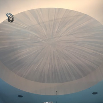 Nashville Penthouse Conference Room Walls and Ceiling