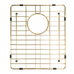 Lavello Protection Grids by Meir - Brushed Bronze Gold - Kitchen Sink Accessories