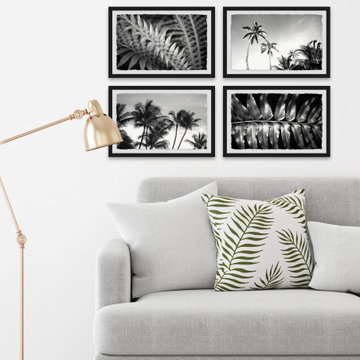 Palm Trees Quadriptych
