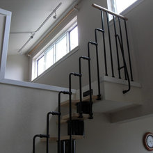 Lake House Basement Steps