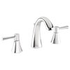 Belanger NEO79CCP Widespread Double Handle Bathroom Faucet, Polished Chrome
