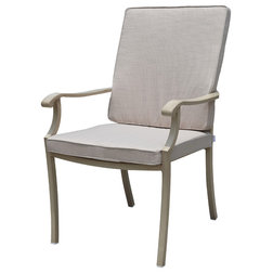 Transitional Outdoor Dining Chairs by Courtyard Casual