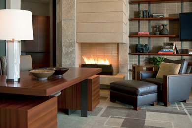 Trendy family room photo in Phoenix