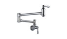 Delta Traditional Wall Mount Pot Filler, Arctic Stainless, 1177LF-AR