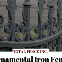 Ornamental Iron Fences: Perfect for Safety and Security.