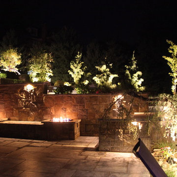 OUTDOOR LIVING FABULOUSLY AT NIGHT