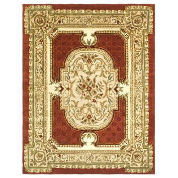Classic Maroon Area Rug CL755A - 2' x 3'