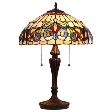 CHLOE Lighting CH3T353BV16-TL2 SERENITY Victorian 2 Light Table Lamp
