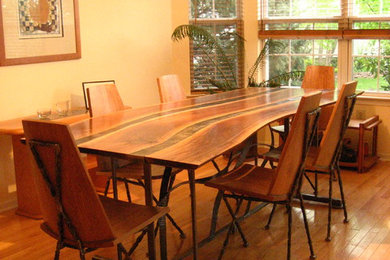 Dining room - contemporary dining room idea in Philadelphia