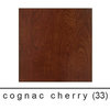 Copeland Sarah Square Fixed Top Table, Cognac Cherry, 36"
