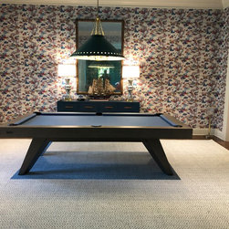 Trigon Luxury Custom Pool Table - Game Tables